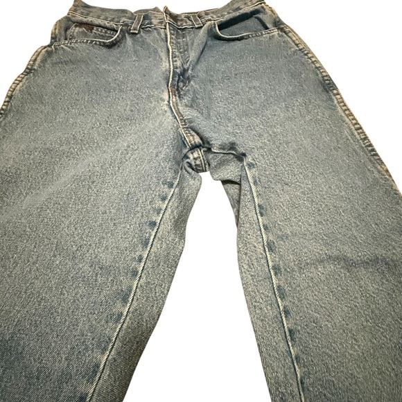 Vintage Chic 80’s Relaxed “Mom” Fit Denim Jeans Stone/Acid Wash, size 12 petite - Picture 4 of 7